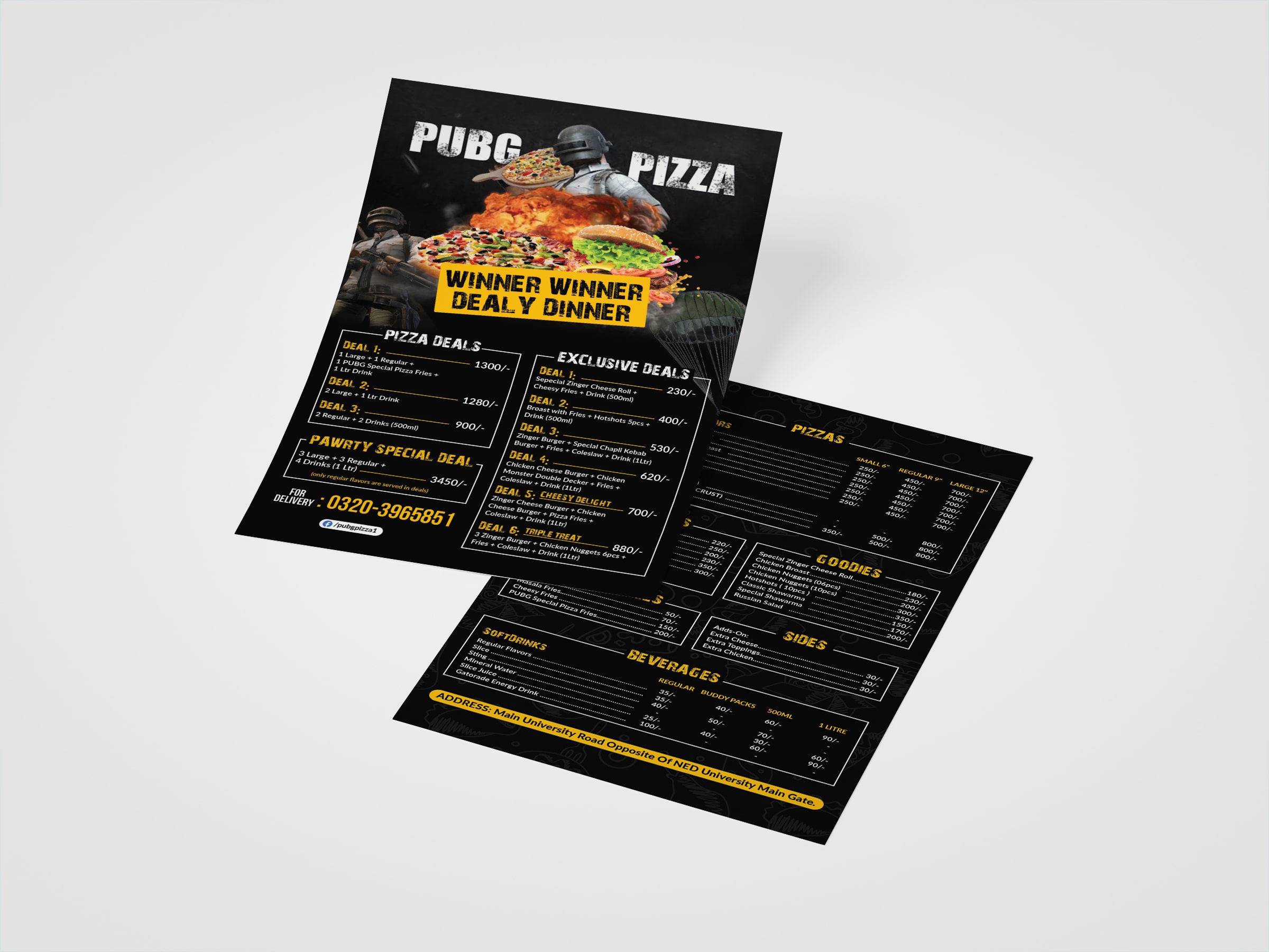 Flyer and Catalog Design Sample for Business Marketing in Dubai