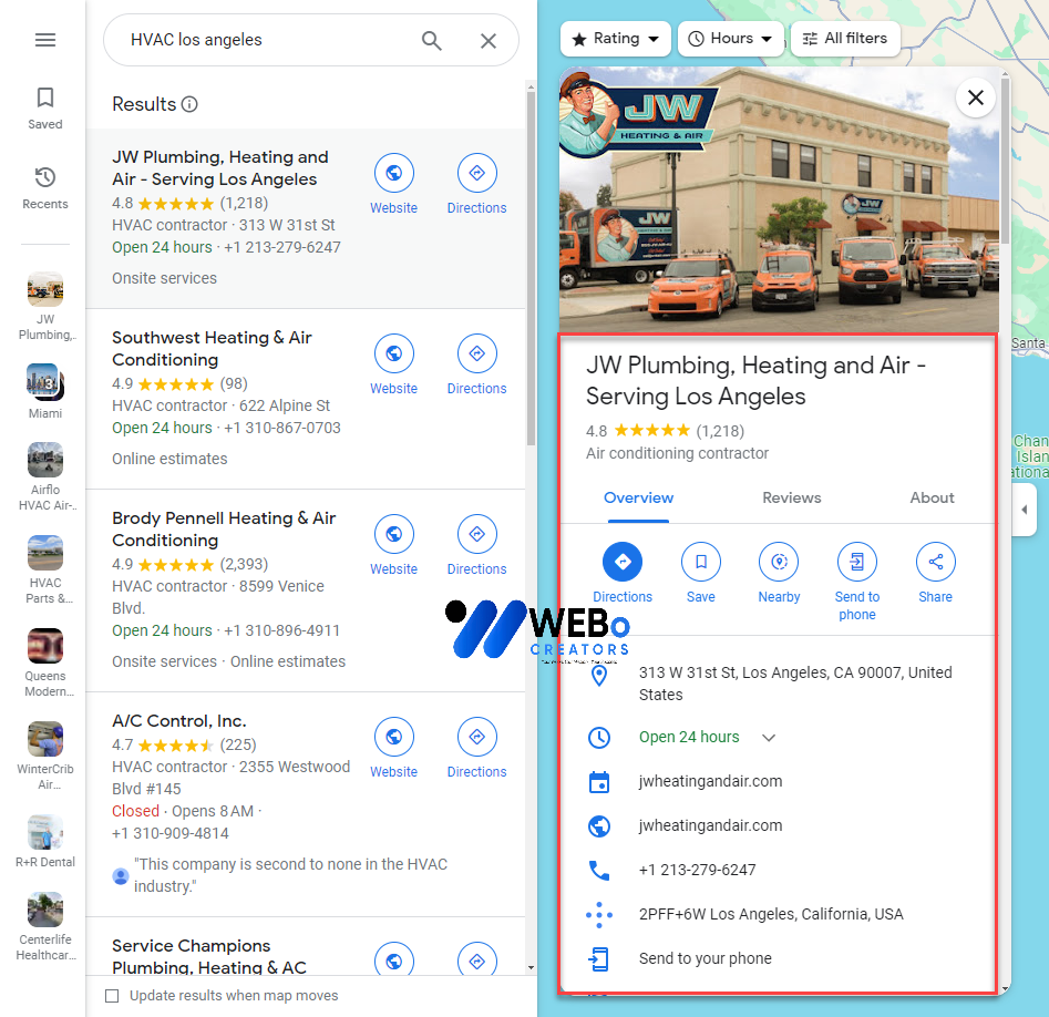 Setup a verified google my business listing for business gmb profile creation in Dubai
