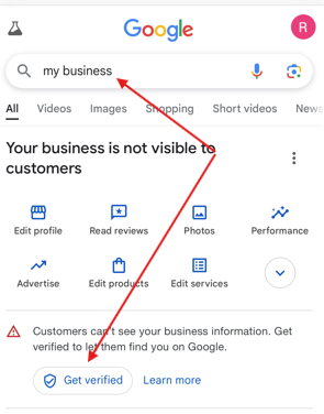 Google Business Profile verification Dubai 2026 Google Maps local SEO service