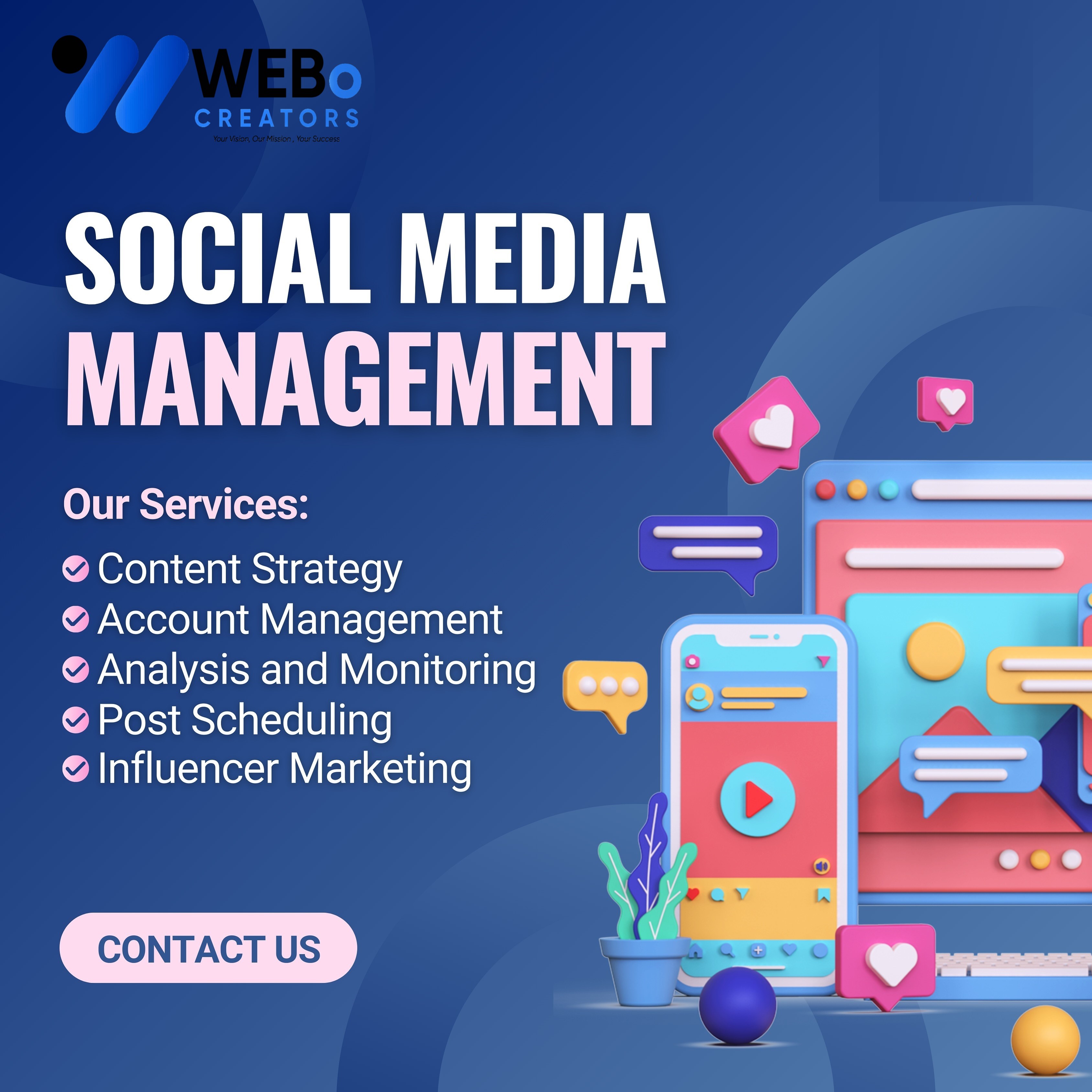Social Media Management Services, Marketing & Optimization Company in Dubai