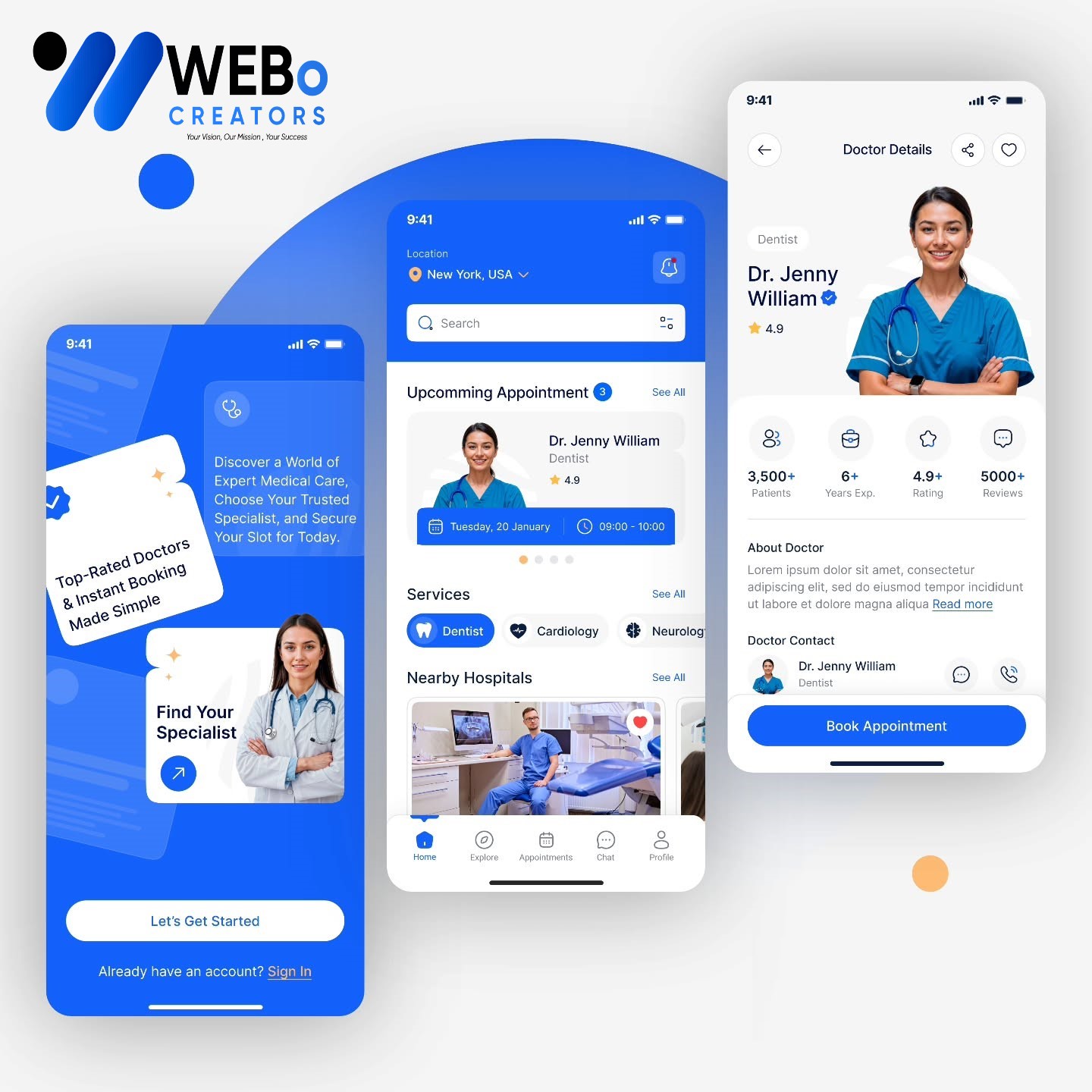 iOS App UI/UX Design | Custom iPhone & iPad Interface Design Dubai 2026 - Mobile App Design