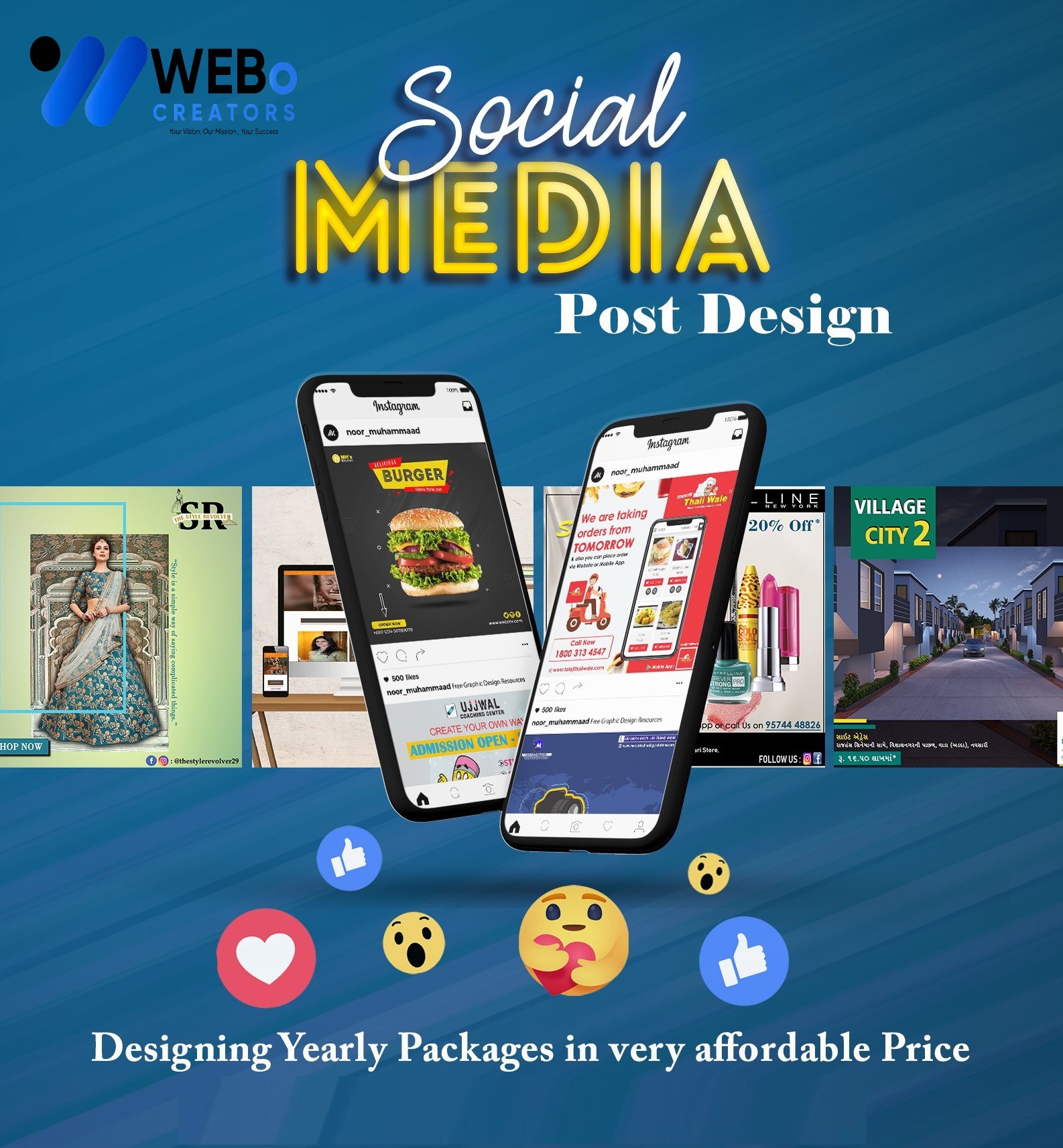 Social Media Post Design Services in Dubai for Businesses and Brands