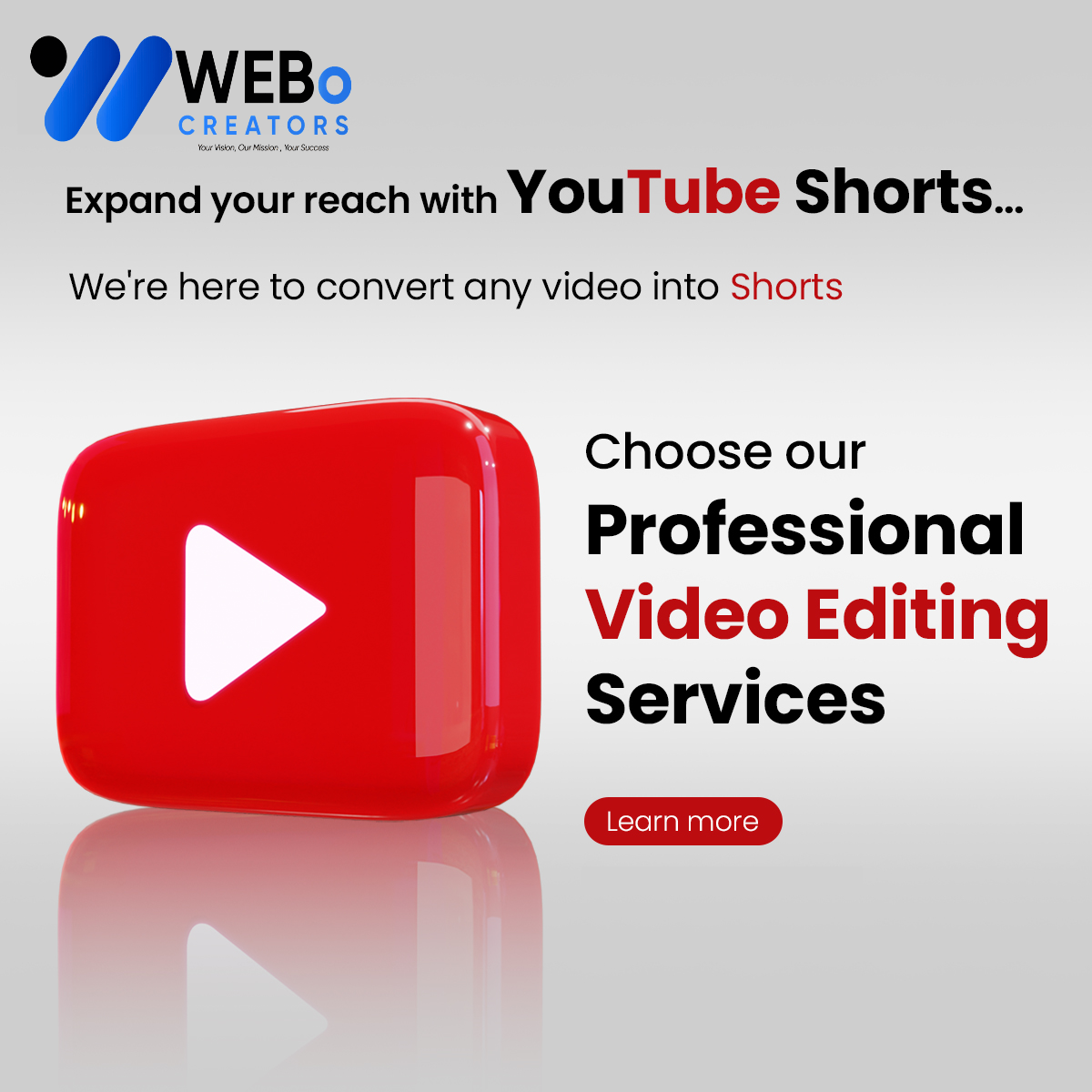 Outsource YouTube Video Editing Services | Youtube Video Editing Agency in Dubai
